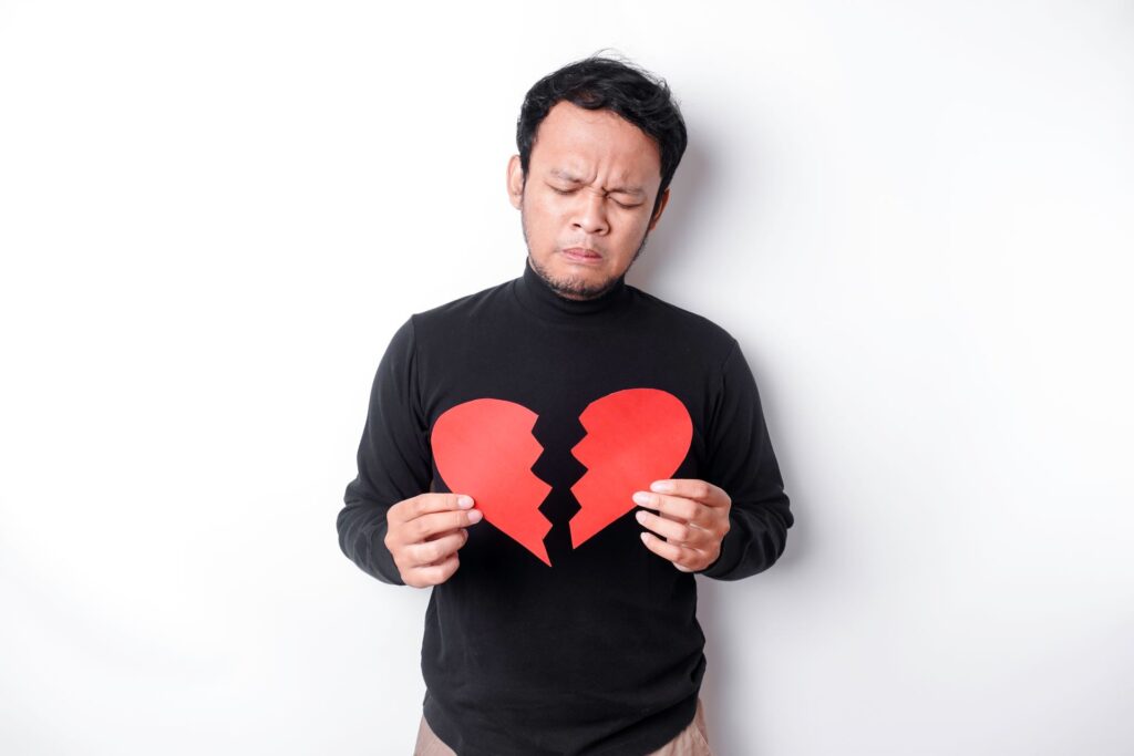 Female hands holding plate green salad